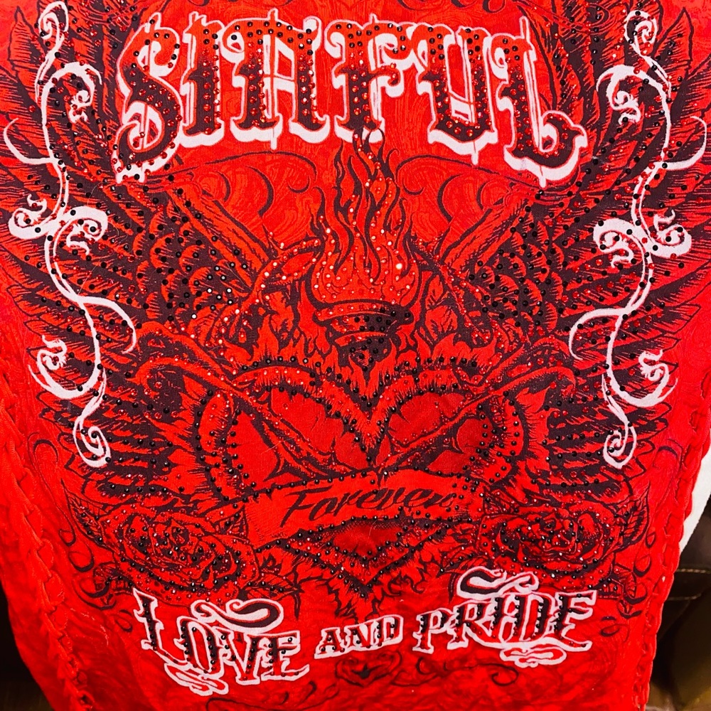 Long sleeve Sinful shirt, gently worn a few times.